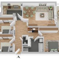 Flat in Germany, Baden-Wuerttemberg , Heidenheim an der Brenz, 93 sq.m.