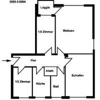 Flat in Germany, Hamburg, 82 sq.m.