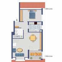 Flat in Germany, Baden-Wuerttemberg , Heidenheim an der Brenz, 90 sq.m.