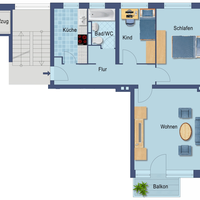 Flat in Germany, Schleswig-Holstein, Berlin, 69 sq.m.