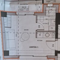 Flat in Greece, Thessaloniki, 34 sq.m.