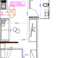 Flat in Greece, Thessaloniki, 39 sq.m.