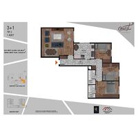 Апартаменты в Турции, Стамбул, 157 кв.м.