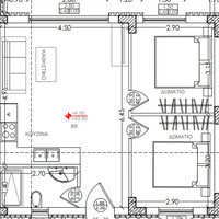Flat in Greece, Kassandreia, 70 sq.m.