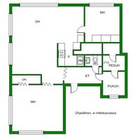 Flat in Finland, Imatra, 96 sq.m.