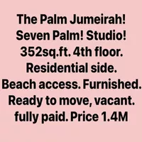 Апартаменты в ОАЭ, Дубаи, Дубай, 352 кв.фт.