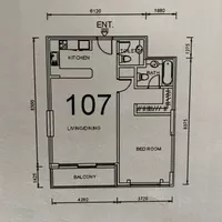 Апартаменты в ОАЭ, Дубаи, Дубай, 870 кв.фт.