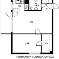 Квартира в Финляндии, Иматра, 48 кв.м.