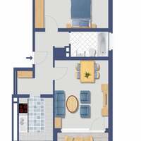 Flat in Germany, Hessen, Wiesbaden, 55 sq.m.