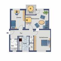 Квартира в Германии, Северная Рейн-Вестфалия, Бонн, 74 кв.м.