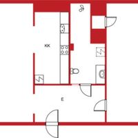 Квартира в Финляндии, Вааса, 44 кв.м.