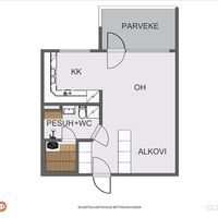 Квартира в Финляндии, Савонлинна, 36 кв.м.