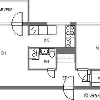 Квартира в Финляндии, Пиексямяки, 46 кв.м.