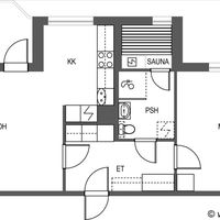 Квартира в Финляндии, Пиексямяки, 45 кв.м.