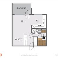 Flat in Finland, Savonlinna, 36 sq.m.