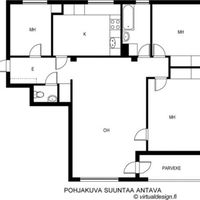 Квартира в Финляндии, Иматра, 85 кв.м.