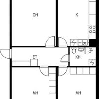 Квартира в Финляндии, Иматра, 80 кв.м.