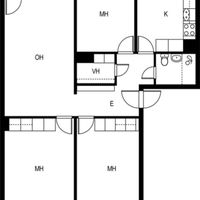 Квартира в Финляндии, Иматра, 86 кв.м.