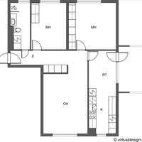 Квартира в Финляндии, Пиексямяки, 79 кв.м.