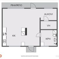 Apartment in Finland, Kerimaeki, 34 sq.m.