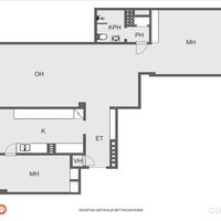 Flat in Finland, Savonlinna, 77 sq.m.