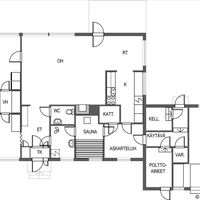 House in Finland, 129 sq.m.