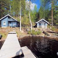 Villa by the lake, in the forest in Finland, Ruokolahti, 66 sq.m.