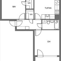 Квартира в Финляндии, Пиексямяки, 54 кв.м.