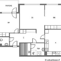 Квартира в Финляндии, Пиексямяки, 69 кв.м.