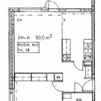 Квартира в Финляндии, Лаппенранта, 50 кв.м.