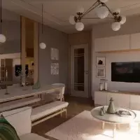 Apartment in Turkey, Istanbul, 126 sq.ft.