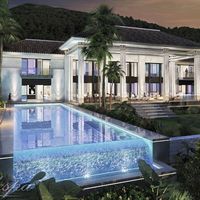 Villa in the suburbs, in the forest, at the seaside in Spain, Andalucia, 1800 sq.m.