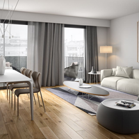 Apartment in the big city in Spain, Catalunya, Barcelona, 136 sq.m.