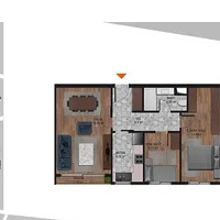 Apartment in Turkey, Istanbul, 115 sq.ft.