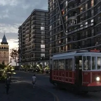 Апартаменты в Турции, Стамбул, 145 кв.фт.