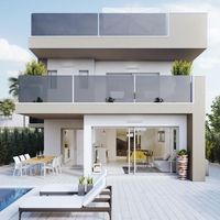 Villa at the seaside in Spain, Comunitat Valenciana, Alicante, 130 sq.m.