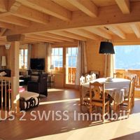 Chalet in the mountains in Switzerland, Vaud, Leysin, 256 sq.m.