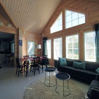 House at the spa resort, by the lake, in the suburbs in Finland, Imatra, 109 sq.m.