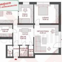 Flat Czechia, Prague, Bubenec, 89 sq.m.