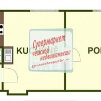 Flat Czechia, Prague, Bubenec, 36 sq.m.