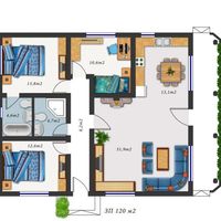 House in Bulgaria, Varna region, 120 sq.m.