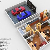 Дом в Чехии, Прага, Забеглице, 100 кв.м.