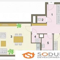 Flat Czechia, Prague, Hloubetin, 78 sq.m.