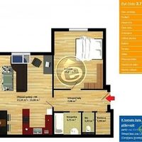 Квартира в Чехии, Прага, Ходов, 69 кв.м.