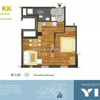 Flat Czechia, Prague, Bohnice, 53 sq.m.