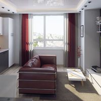 Apartment in the big city in United Kingdom, England, Liverpool, 22 sq.m.