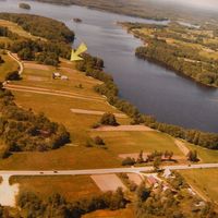 Land plot by the lake in Latvia, Daugavpils municipality, Oboruni