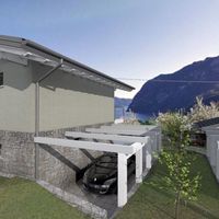 Villa in the village, by the lake in Italy, Bergamo, 160 sq.m.