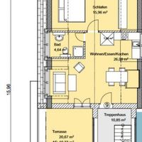 Flat in the big city in Germany, Munich, 57 sq.m.