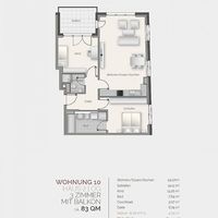 Квартира в большом городе в Германии, Мюнхен, 90 кв.м.